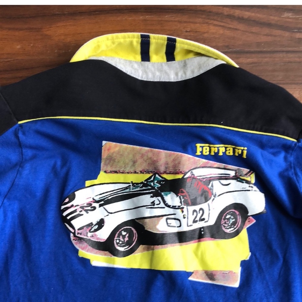 Beautiful stylish Ferrari long sleeve Polo